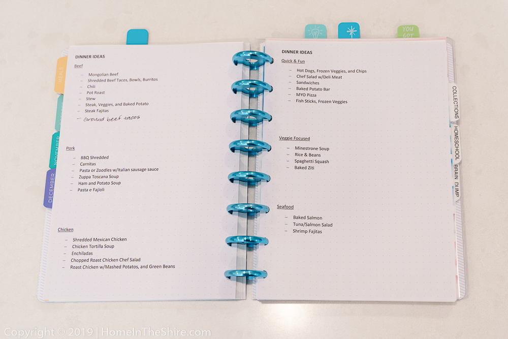 DIY Discbound Personal and Homeschool Planner
