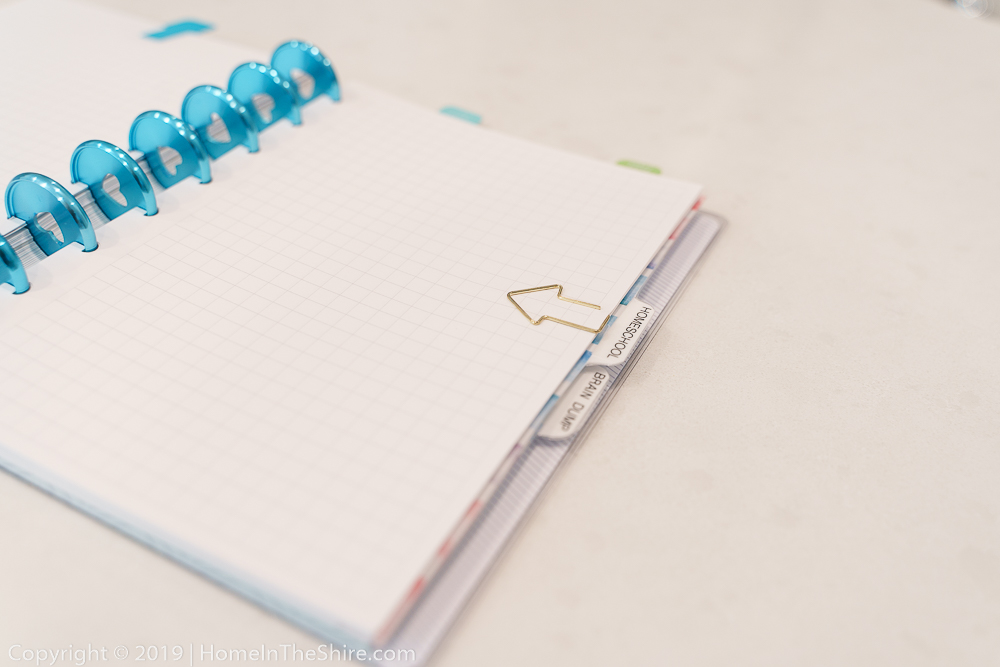 DIY Discbound Personal and Homeschool Planner