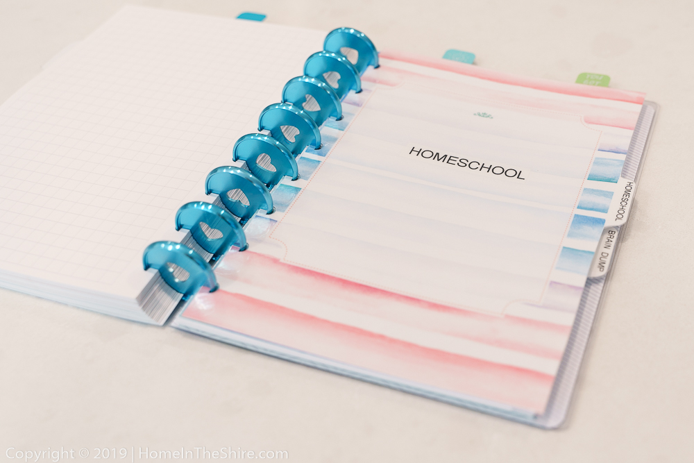 DIY Discbound Personal and Homeschool Planner