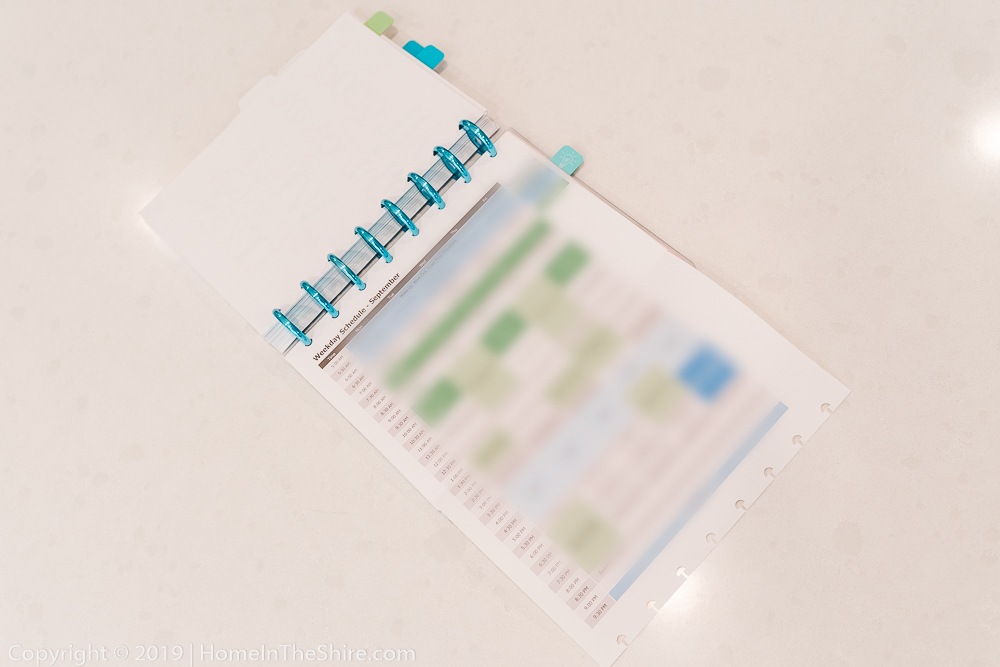 DIY Discbound Personal and Homeschool Planner