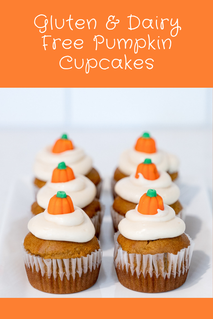 Gluten & Dairy Free Pumpkin Cupcakes Recipe