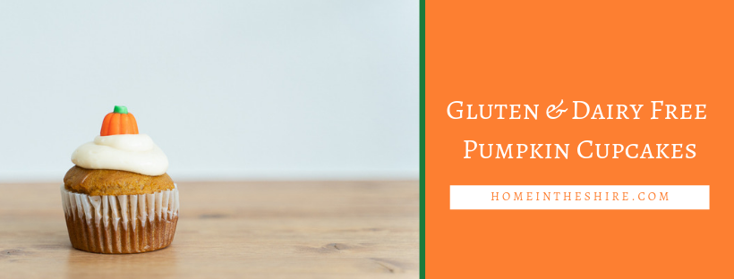 Gluten and Dairy Free Pumpkin Cupcakes