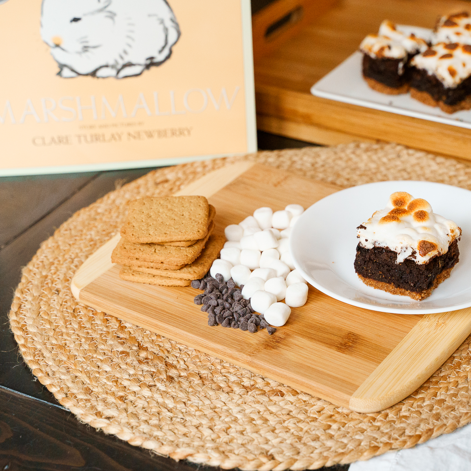 Gluten and Dairy Free S'mores Brownies